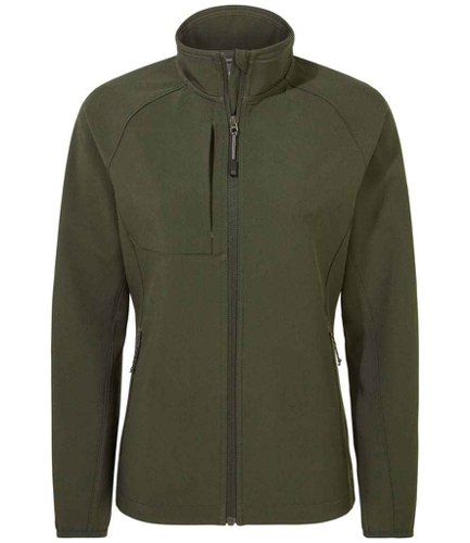 Craghoppers Expert Ladies Basecamp Soft Shell Jacket Dark Cedar Green 10