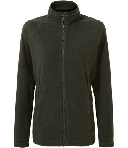 Craghoppers Expert Ladies Miska 200 Micro Fleece Jacket Dark Cedar Green 10