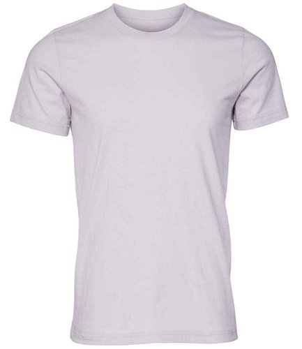 Canvas Unisex Crew Neck T-Shirt Lavender Dust L