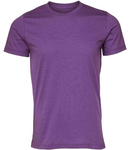 Canvas Unisex Crew Neck T-Shirt Royal Purple XXL Polo Shirts and T-Shirts CV3001 RPR XXL