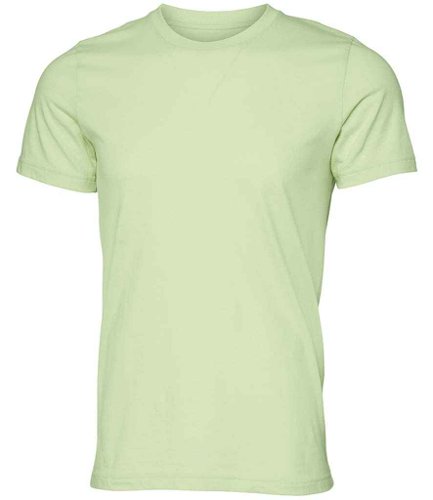 Canvas Unisex Crew Neck T-Shirt Spring Green L