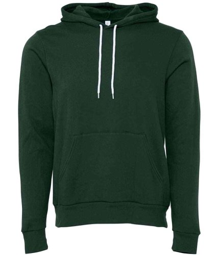 Canvas Unisex Pullover Hoodie Forest Green L