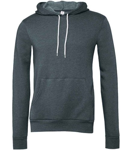 Canvas Unisex Pullover Hoodie Heather Slate L