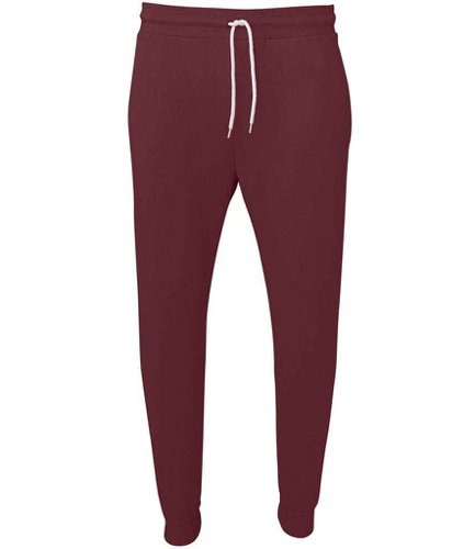 Canvas Unisex Jogger Sweatpants Maroon L