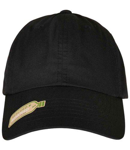 Flexfit Recycled Polyester Dad Cap Black