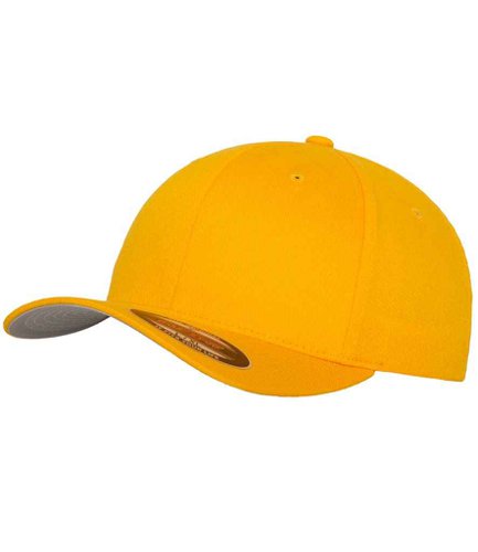 Flexfit Wooly Combed Cap Gold L/XL