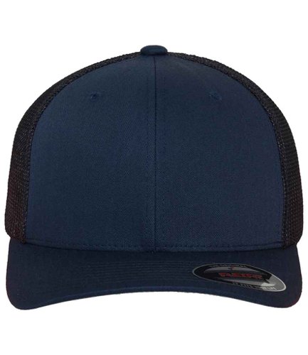 Flexfit Mesh Trucker Cap Dark Grey L/XL