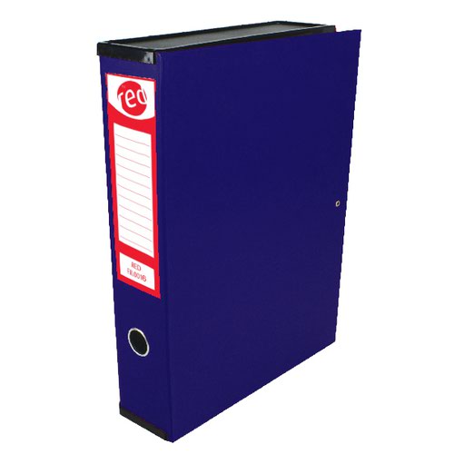 Filing by Red Box File Foolscap Blue Pack of 5