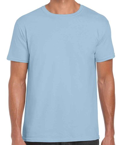 Gildan SoftStyle® Ringspun T-Shirt Light Blue 3XL