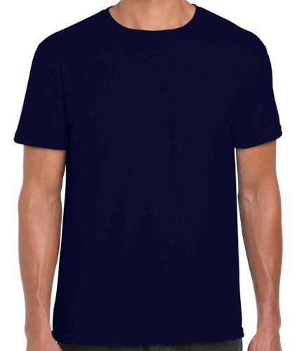 Gildan SoftStyle® Ringspun T-Shirt Navy XXL Polo Shirts and T-Shirts GD01 NAV XXL