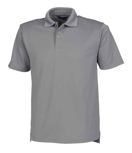 Henbury Coolplus® Wicking Piqué Polo Shirt Charcoal 3XL