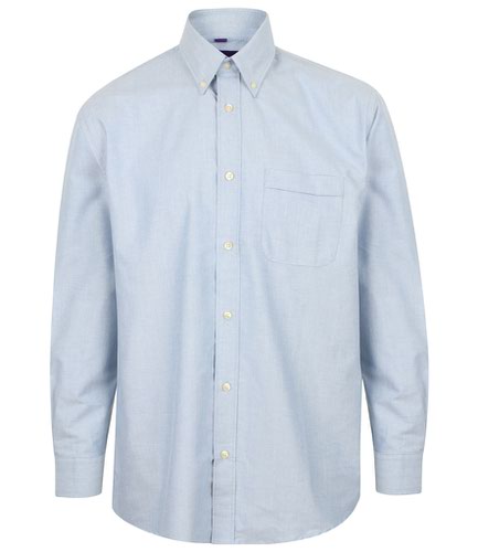 Henbury Long Sleeve Classic Oxford Shirt