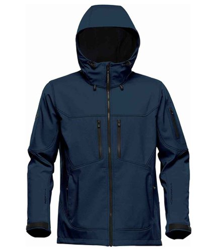 Stormtech Epsilon 2 Hooded Soft Shell Jacket Navy/Graphite Grey 3XL