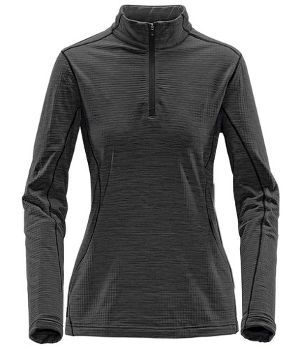 Stormtech Ladies Base Thermal Zip Neck Top Dolphin L