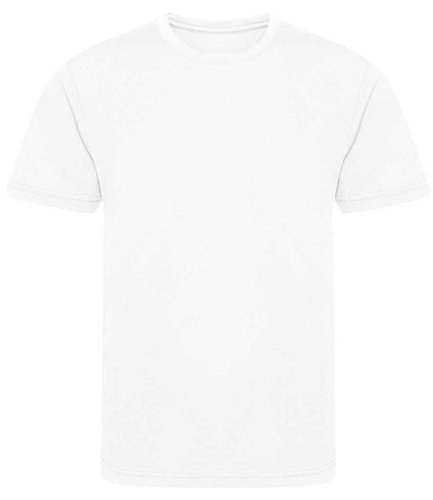 AWDis Kids Cool Recycled T-Shirt Arctic White 12-13
