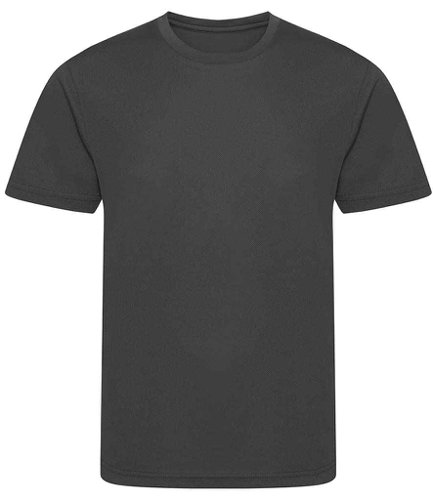 AWDis Kids Cool Recycled T-Shirt Charcoal 12-13