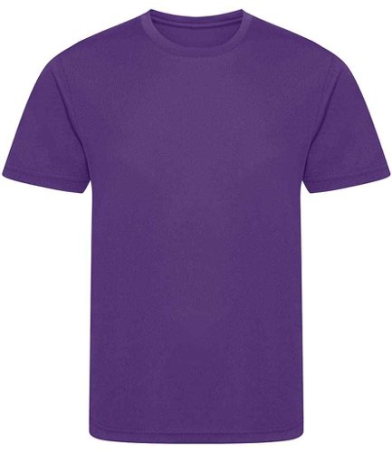 AWDis Kids Cool Recycled T-Shirt Purple 12-13
