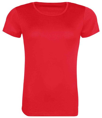 AWDis Ladies Cool Recycled T-Shirt Fire Red L