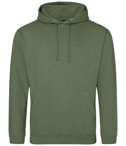 AWDis College Hoodie Earthy Green M Fleeces, Sweatshirts & Jumpers JH001 ERG M
