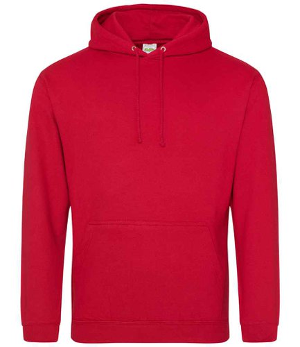 AWDis College Hoodie Fire Red 3XL