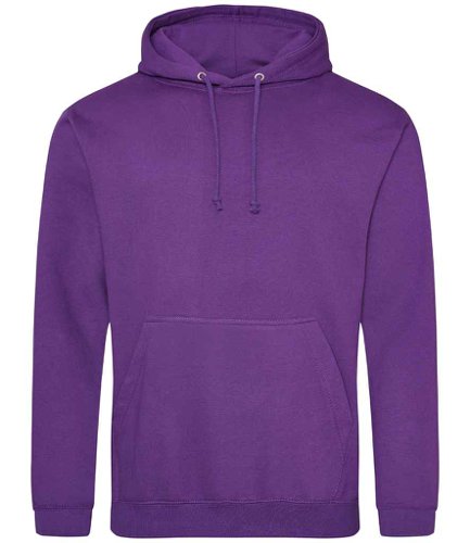 AWDis College Hoodie Purple 3XL