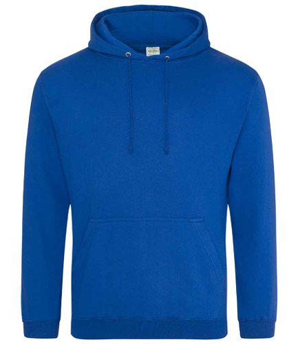 AWDis College Hoodie Royal Blue 3XL