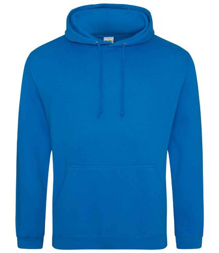 AWDis College Hoodie Sapphire Blue 4XL Fleeces, Sweatshirts & Jumpers JH001 SAP 4XL