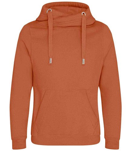 AWDis Cross Neck Hoodie Ginger Biscuit L