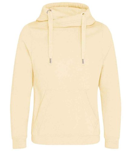 AWDis Cross Neck Hoodie Vanilla Milkshake L