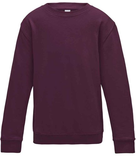 AWDis Kids Sweatshirt Burgundy 1-2