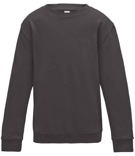 AWDis Kids Sweatshirt Charcoal 1-2