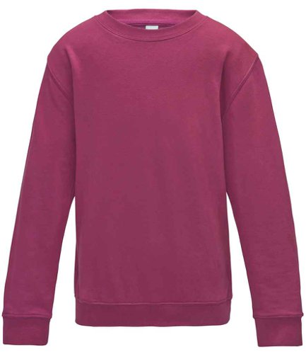 AWDis Kids Sweatshirt Hot Pink 1-2