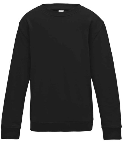 AWDis Kids Sweatshirt Jet Black 1-2