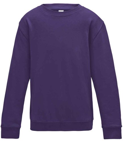 AWDis Kids Sweatshirt Purple 1-2