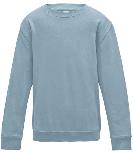 AWDis Kids Sweatshirt Sky Blue 1-2