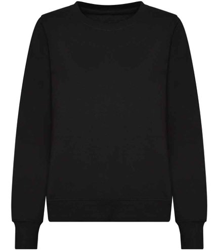 AWDis Ladies Sweatshirt Deep Black L