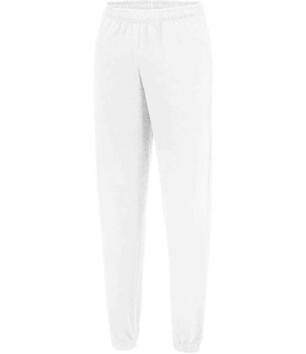 AWDis College Cuffed Jog Pants Arctic White L