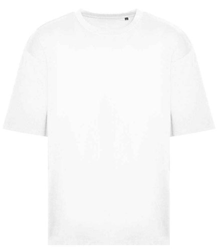 AWDis Unisex Oversize 100 T-Shirt White L