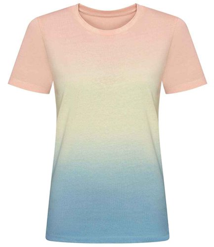 AWDis Tie-Dye T-Shirt Pastel Sunset Dip L