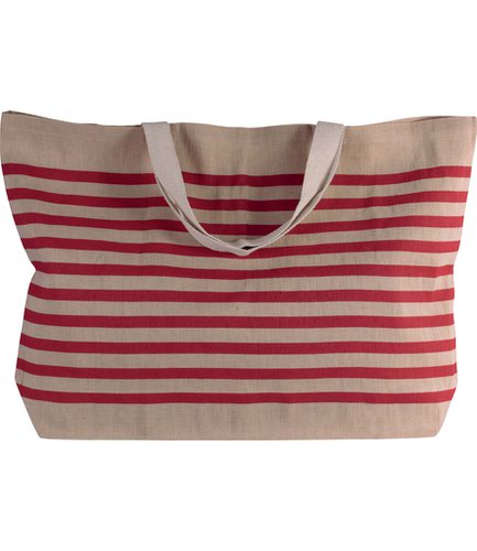 Kimood Large Juco Bag Natural/Red