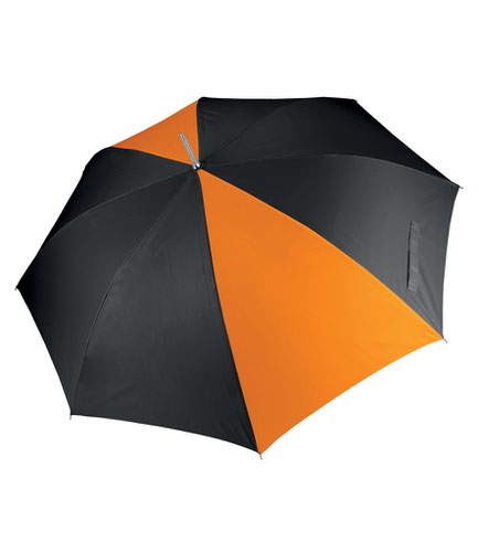 Kimood Golf Umbrella Black/Orange