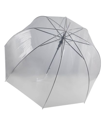Kimood Transparent Umbrella White