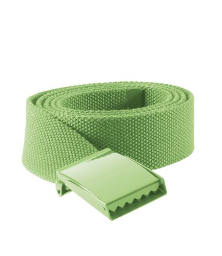 K-UP Polyester Belt Lime Green