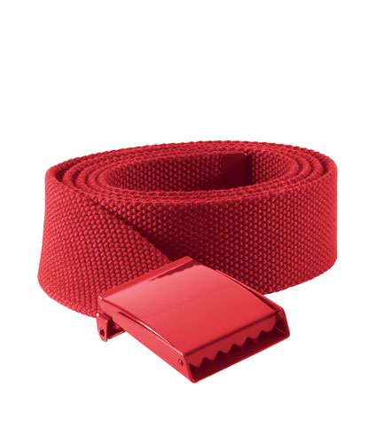 K-UP Polyester Belt Red