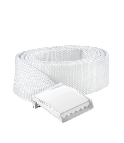 K-UP Polyester Belt White