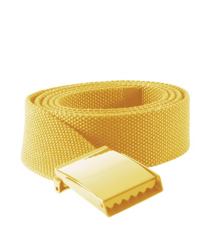 K-UP Polyester Belt Yellow