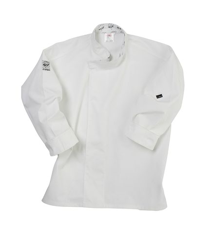 Le Chef Long Sleeve Academy Tunic White