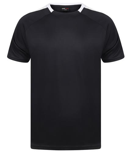 Finden and Hales Unisex Team T-Shirt Navy/White 3XL