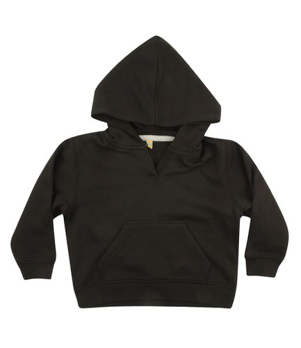 Larkwood Baby/Toddler Hooded Sweatshirt Black 12-18