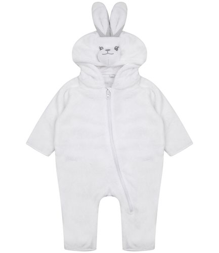 Larkwood Baby/Toddler Rabbit All In One White 0-6